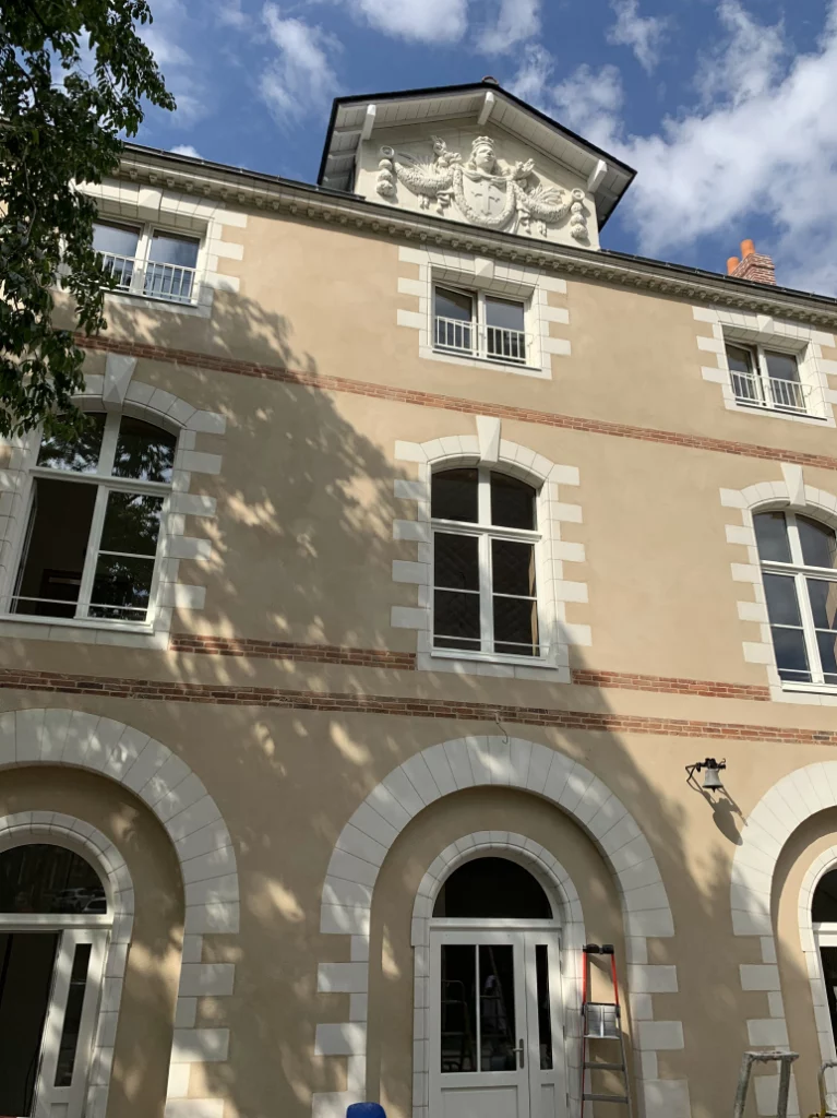 Sud Loire Projection Ravalement De Facade Nantes ECOLE MARIE ANNE DU BOCAGE NANTES 15