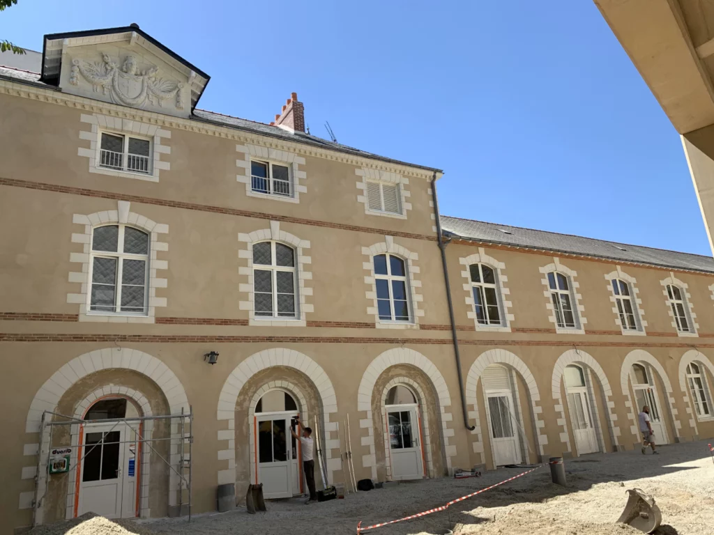 Sud Loire Projection Ravalement De Facade Nantes ECOLE MARIE ANNE DU BOCAGE NANTES 8