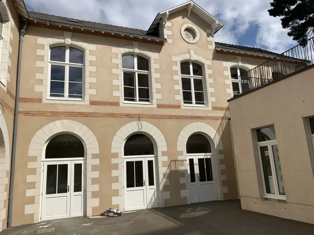 Sud Loire Projection Ravalement De Facade Nantes ECOLE MARIE ANNE DU BOCAGE NANTES 9